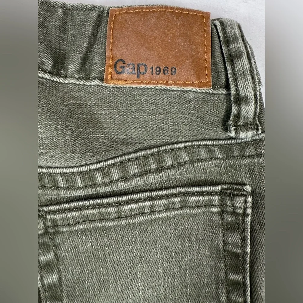 BABY GAP Army Green Baby Gap for Good‎ Slim Denim Skinny Jeans Casual Size 3